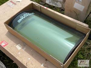 lot 26 image: Waterloo- (2) Kubota standard windows off of&...
