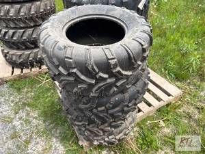 lot 45 image: Waterloo- (4) Kubota RTV 520 tires. Size 24x1...