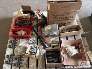 lot 64 image: Batavia- Miscellaneous mower parts...