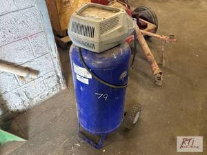 lot 79 image: Batavia- Kobalt air compressor, runs but does...