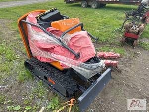 lot 21 image: LandHonor mini excavator with backf...