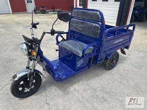 lot 22 image: OnShine CT13 3 wheel electric dump ...