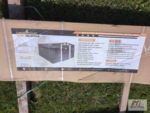 lot 41 image: LandHonor 8ft x 10ft galvanized ape...