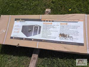 lot 43 image: LandHonor 6ft x 8ft galvanized apex...