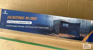 lot 73 image: OnShine hunting blind, 5x5x5.5. MD...
