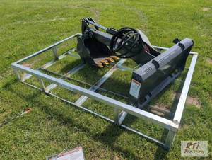 lot 81 image: LandHonor hydraulic backhoe attachm...