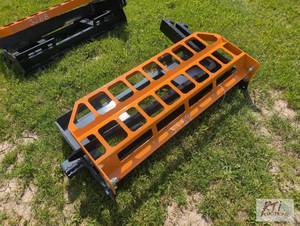 lot 98 image: LandHonor pallet forks with 48in ti...