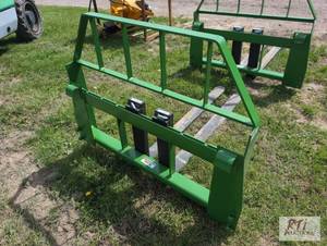 lot 113 image: Kivel 3500lb pallet forks with 48in...