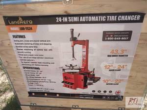 lot 115 image: LandHero 24in semi automatic tire c...