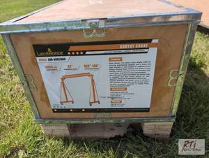 lot 126 image: LandHonor rolling A-frame crane 500...