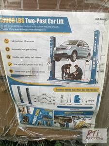 lot 137 image: OnShine 10,000lb 2 post hydraulic c...