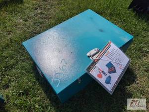 lot 158 image: Crate of ratchet binders including ...