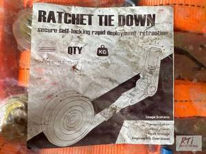 lot 162 image: (50) Small ratchet straps. MDI Ite...