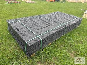 lot 179 image: 15X 4x8 plastic ground mats. MDI I...