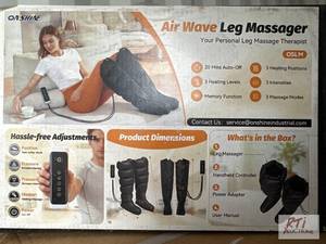 lot 186 image: OnShine airwave leg compression mas...