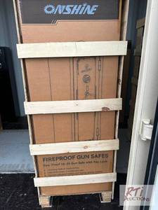 lot 206 image: OnShine 20 gun fireproof lockable s...