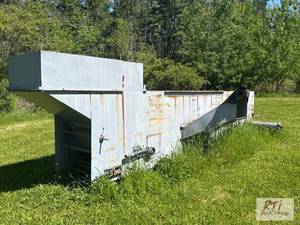 lot 62 image: Wood chip dryer heavy-duty steel...