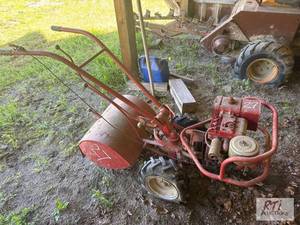lot 110 image: Troy-Bilt Horse rear-tine rototille...