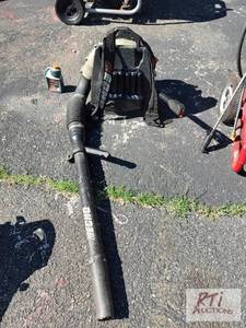 lot 114 image: 2 Leaf blowers. 1 ECHO PB-413H gas,...