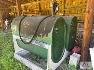 lot 131 image: (2) 275 gallon fuel storage tank...