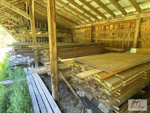 lot 167 image: Mixed hardwoodsoftwood boards of v...