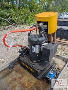 lot 185 image: Parker Hydraulic Hose Machine. No d...