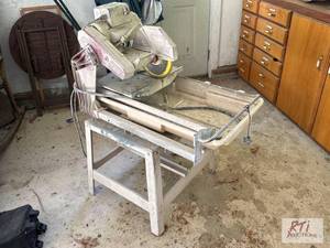 lot 191 image: MK-101 tile saw. Operational con...