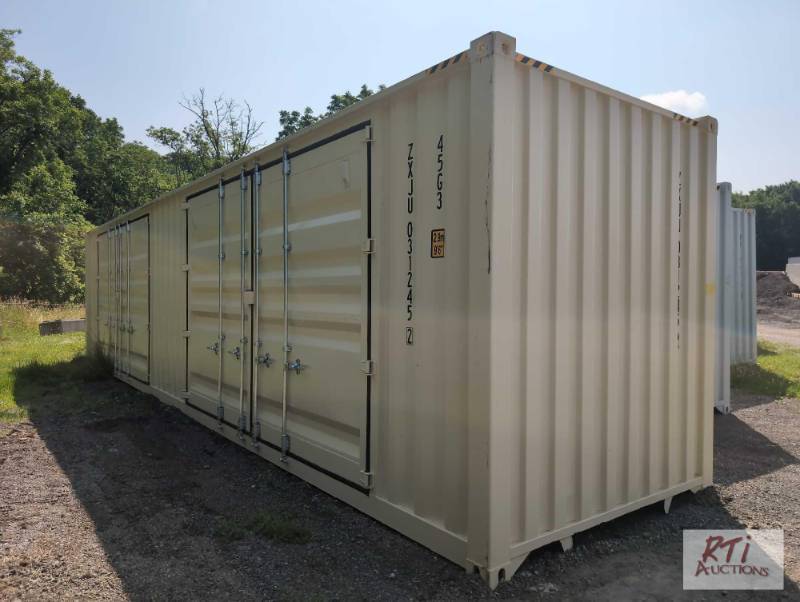 Single trip 40ft shipping container | New Equipment NetAuction