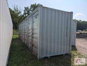 lot 2 image: Single trip 40ft shipping container...
