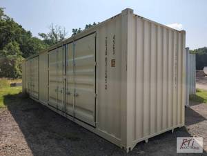 lot 5 image: Single trip 40ft shipping container...