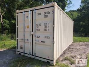 lot 11 image: Single use 20ft shipping container ...