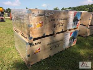 lot 17 image: 42ft x 30ft triple garage metal she...