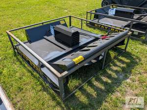 lot 42 image: AGT hydraulic rotary mower for skid...
