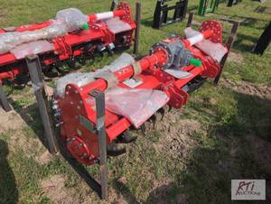 lot 51 image: ATS SGTL180 3pt rototiller, 72in. ...