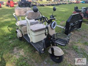 lot 55 image: AGT 3 wheel 2 passenger electric ca...