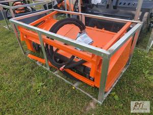 lot 63 image: Wolverine 60in hydraulic drum mulch...