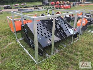 lot 64 image: Wolverine 6ft hydraulic power rake ...