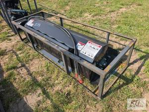 lot 77 image: AGT 68in hydraulic rototiller for s...
