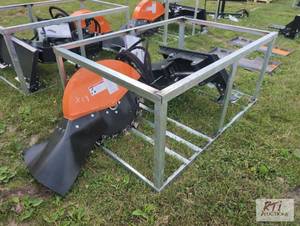 lot 96 image: Wolverine hydraulic stump grinder f...