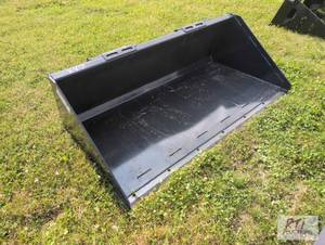 lot 128 image: Wolverine 66in GP bucket for skid l...