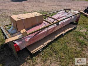 lot 157 image: 2 post 10,000lb car lift with hydra...