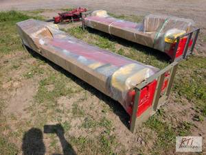 lot 158 image: 2 post 10,000lb car lift with hydra...