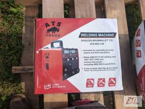 lot 163 image: ATS mig 140 welder. MDI Item is lo...
