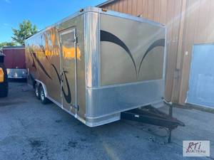lot 49 image: 2015 Holmes car trailer. VIN5HABE2...