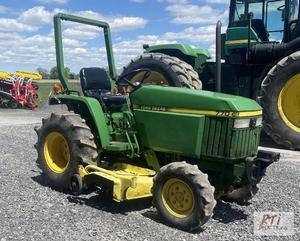 lot 125 image: John Deere 770 compact tractor, 4WD...