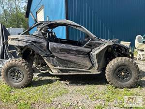 lot 133 image: Can-Am Maverick side-by-side. 5,179...