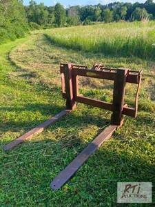 lot 187 image: HD Foldable Forks 3 PTH mount. Item...
