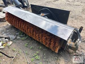 lot 204 image: 2025 Future 61in sweeper. Skid stee...