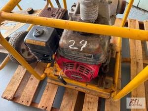 lot 207 image: WACKER Trash Pump. HONDA 5.5HP. The...
