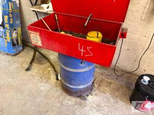 lot 224 image: NAPA BALKAMP 30GL Parts washer. Wor...